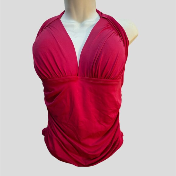 La Blanca Other - La Blanca size 12 pink halta tankini